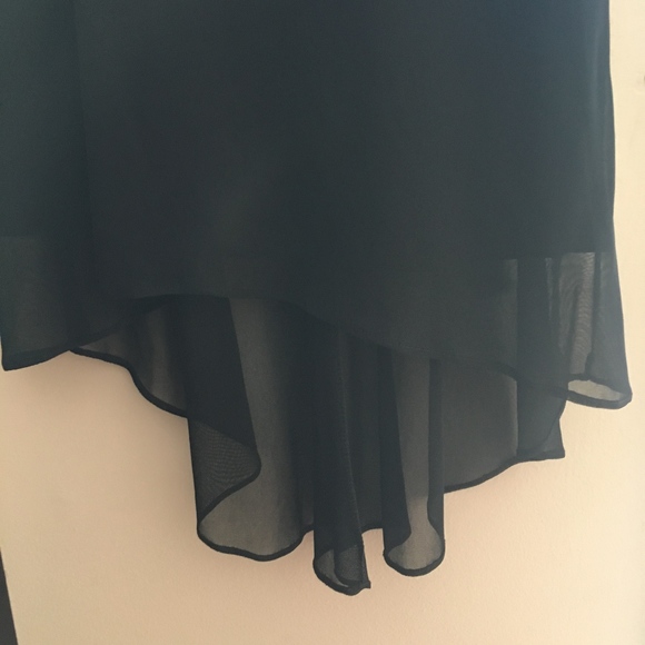 Orna Farho Paris Assymetrical Skirt w Chiffon Over - Picture 4 of 5